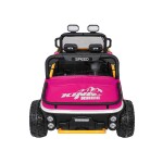 Mamido Detské elektrické autíčko Buggy UTV Speed 24V ružové