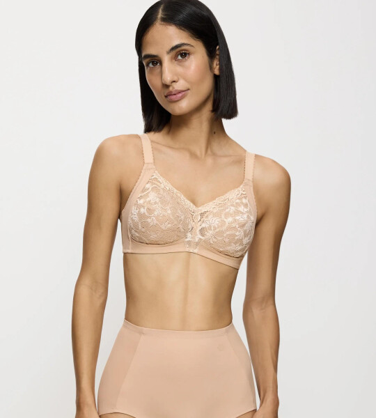 DELICATE DOREEN - Nadčasová podprsenka s kosticami pre väčšie veľkosti Triumph Macchiato 105D