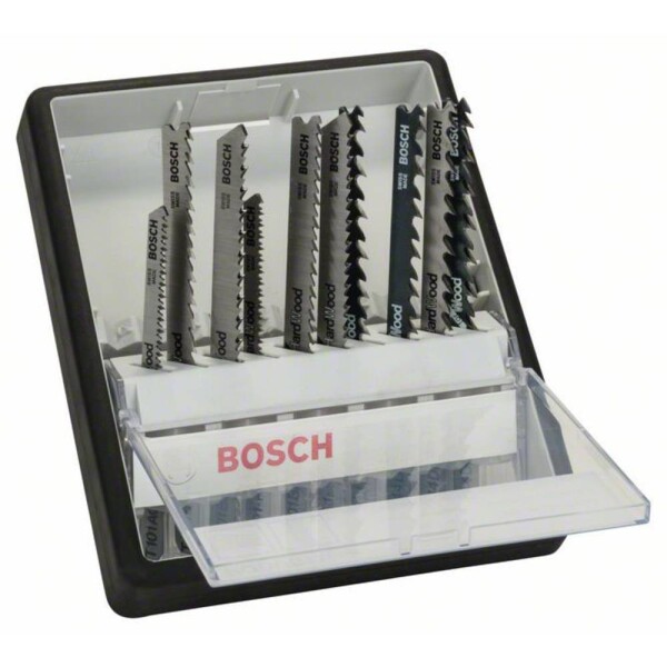 BOSCH 10dílná sada pílových listov Robust Line Top Expert, so stopkou T 2.607.010.574