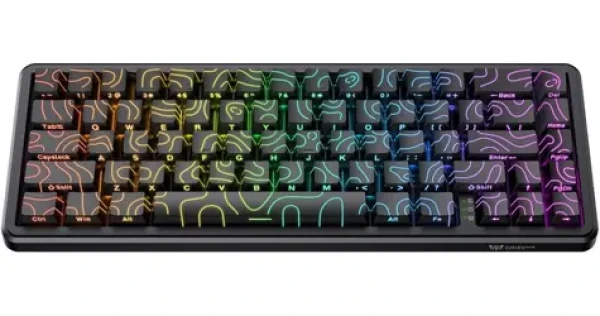 ONIKUMA G67 čierna / Herná klávesnica / drôtová / USB / RGB / anglická (US) (G67)