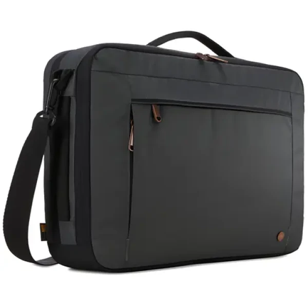 Case Logic ERA ERACV-116 sivá / Taška a batoh na notebook 2v1 / 15.6" / vrecko na tablet 10.5" / polyester (ERACV116 OBSIDIAN)