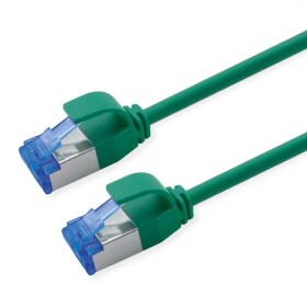 Roline 21.15.4333 RJ45 sieťové káble, prepojovacie káble CAT 6A S/FTP 3.00 m zelená flexibilný, bez halogénov, samozhášavý 1 ks; 21.15.4333