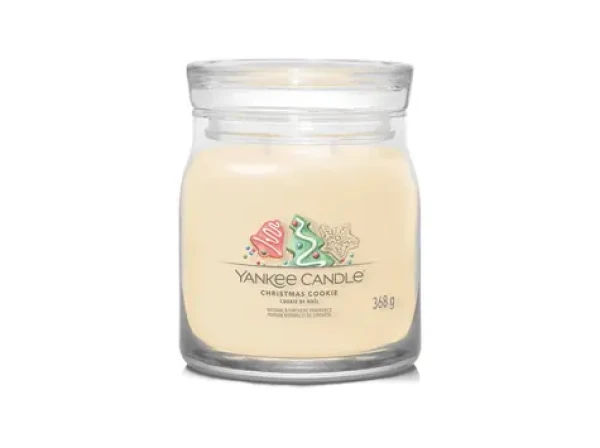 Yankee Candle Signature Christmas Cookie 368g - sviečka stredná 2 knôty / doba horenia: až 50h (5038581129242)
