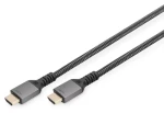 Digitus HDMI 2.1 / Kábel / 3 m / pozlátené konektory / hliníkové puzdro / podpora 8K/60Hz (DB-330200-030-S)