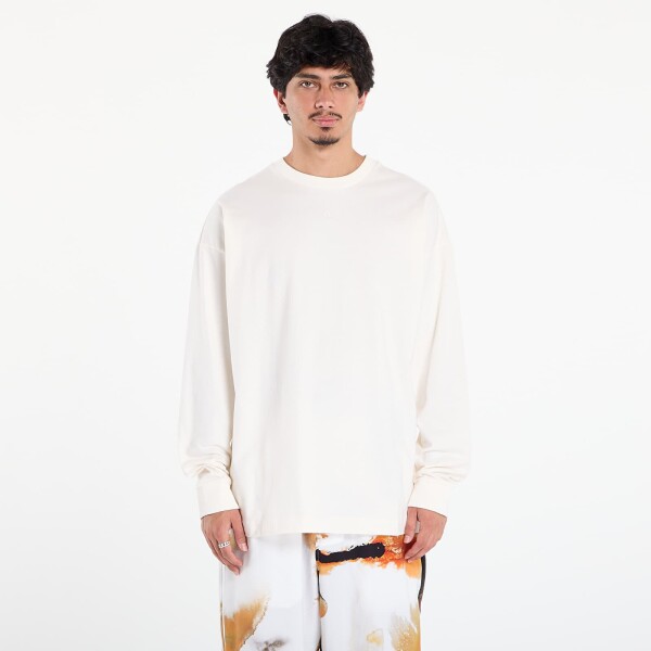 Tričko adidas Basketball Long Sleeve Tee Chalk White XXL