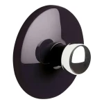 Spirella BOWL samolepiaci háčik čierny / ABS / priemer 50 mm (7610583162519)