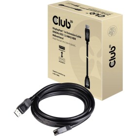 Club3D DisplayPort predlžovací kábel DisplayPort DisplayPort čierna CAC-1023 kábel DisplayPort