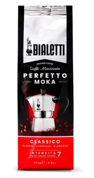 Bialetti Perfetto Moka Classic 250 g / Mletá káva / intenzita 7 / stredne pražená