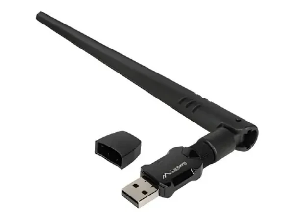 Lanberg NC-0900-WIE / Wi-Fi adaptér / USB 2.0 / AX900 / Dual-Band / externá anténa (NC-0900-WIE)