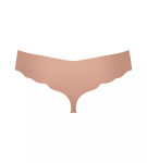 SLOGGI ZERO MICROFIBRE - ultra ľahká neviditeľná šnúrka Sloggi CAMEO BROWN L