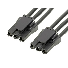 Molex zásuvkové púzdro na kábel Počet pólov 3 2160101033 1 ks Bulk; 2160101033