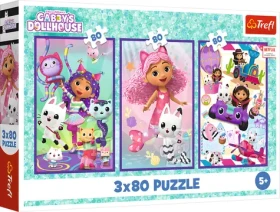 Trefl Puzzle Gábinin kúzelný domček: Gábininy farebné dni