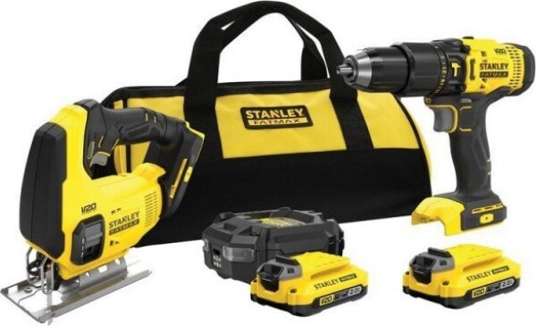 Stanley Sada 18V V20 SFMCD711+SFMCS600 2*2.0AH (1 SZT)