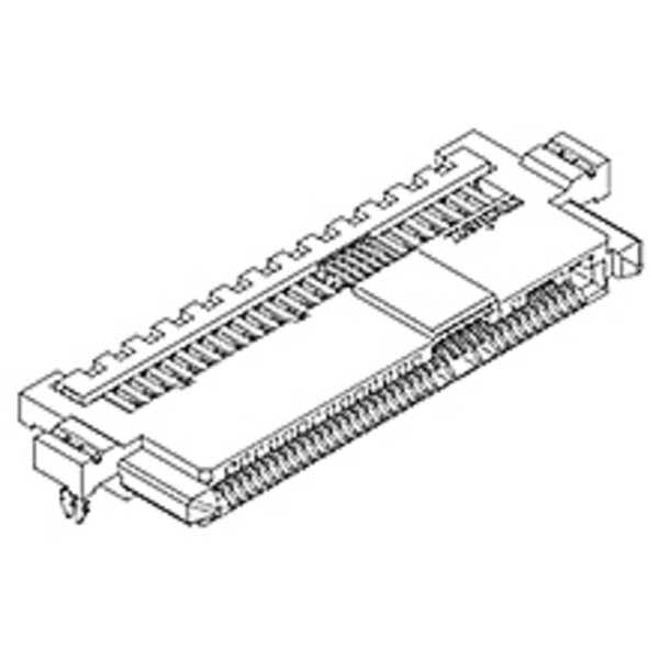 Molex zásuvkové puzdro na dosku Počet pólov 68 1511240001 1 ks Tape; 1511240001