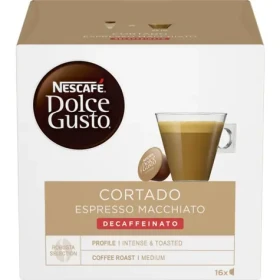 NESCAFÉ Dolce Gusto Decaffeinato Cortado Espresso Macchiato 16 ks / Kapsľová káva (7613033494765)