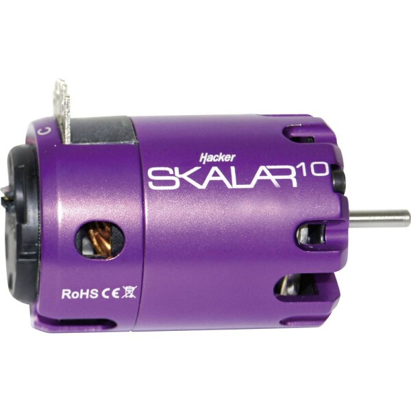 Hacker Skalar 10 brushless elektromotor pre RC modely KV (ot./min / V): 1750 Počet závitov: 21.5; 71221500