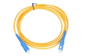 Extralink SC/UPC-SC/UPC / Patchcord / Jednomódový / Simplex / G652D / 3 mm / 1 m