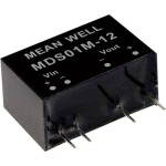 MEAN WELL MDS01N-12 DC / DC menič napätia, modul 84 mA 1 W Počet výstupov: 1 x; MDS01N-12