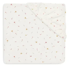 Jollein Prestieradlo napínacie 40/50 x 80/90 cm Pretty Picnic / Pre matrac do 50 x 90 cm / 100% bavlna (511-501-68159)