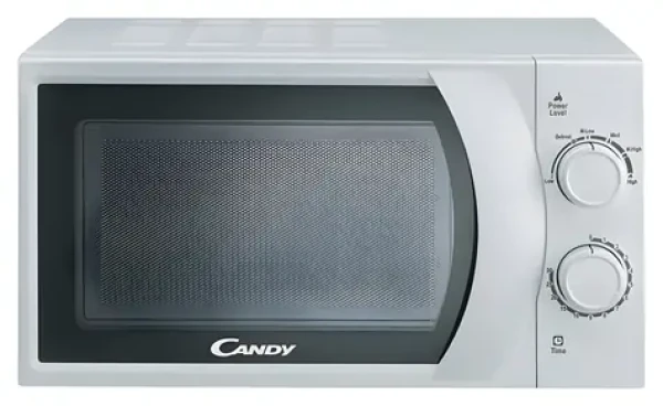 Candy CMW 2070M biela / Mikrovlnná rúra / 700 W / 20 L / 6 úrovní výkonu / otočné ovládanie (CMW 2070M)
