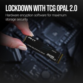 PNY PNY SSD M.2 (2280) 2TB CS2150 (PCIe 5.0/NVMe) Retail