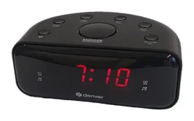 Denver CR-430MK2 čierna / Rádiobudík / PLL FM (5706751065606)