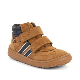 Chlapčenské celoročné členkové barefoot topánky F-MOTION TEX COGNAC Froddo G3110285-18 - 37
