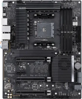 ASUS Pre WS X570-ACE / AMD X570 / DDR4 / SATA III RAID / USB / GLAN / Wi-Fi / M.2 / sc.AM4 / ATX (90MB11M0-M0EAY0)