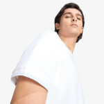 Tričko adidas Chest Stripes Engineered Collar T-Shirt White M