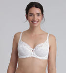 Dámska čipkovaná podprsenka s kosticami PLAYTEX UNDERWIRE BALCONETTE BRA - PLAYTEX - biela 75 B