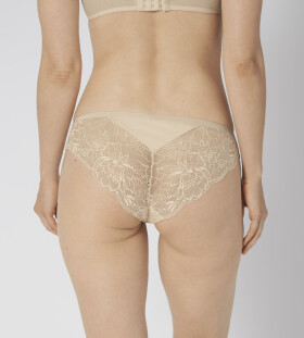 Dámske nohavičky Amourette Charm Brazilian01 krémové - TRIUMPH YELLOW 36