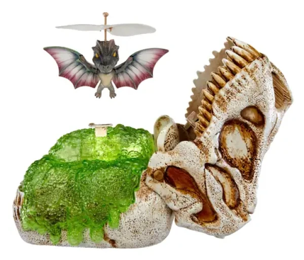 MGA GrossMos Lietajúci dinosaurus - modrá