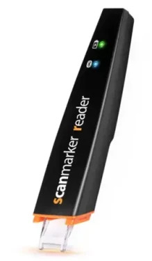 Ectaco Scanmarker Air vreckový skener čierna / USB / BT 4.0 (SCM-001-001A)