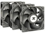 Inter-tech Fan Set 120 čierna / Ventilátor / 3ks / 120 mm / 4000 RPM / 245,97 CFM / 59,28 dB / 4-pin (88887368)