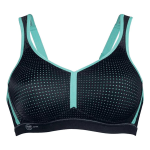 Dámska športová podprsenka Performance 5566 - Anita 90D černo-šedá