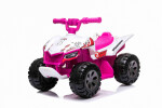 Mamido Detská elektrická štvorkolka The Fastest ružová