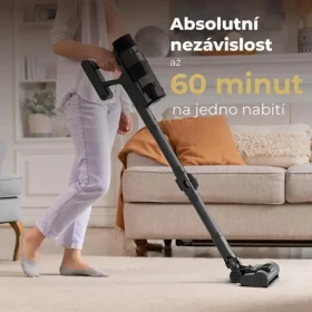 AENO SC2 / Tyčový aku vysávač / Turbo kefa / LED / AI regulácia sacieho výkonu / výdrž 60 min (ASC0002)