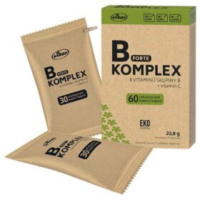 VITAR B-Komplex forte + vitamín C EKO 60 kapsúl