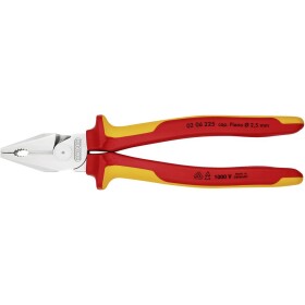 Knipex 02 06 225 VDE silové kombinované kliešte, 225 mm, DIN ISO 5746, DIN EN 60900; 02 06 225