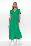 Dámske šaty M549 Green - Makadamia 42/XL Zelená