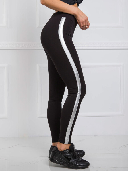 Legíny RV LG R4766.06 čierna a strieborná XL