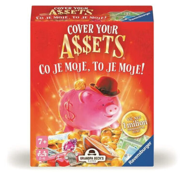 Ravensburger Cover Your Assets: Čo je moje, to je moje!