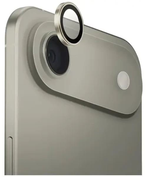 UNIQ Optix Apple iPhone Air zlatá / Ochranné sklo na šošovku fotoaparátu / Hliníkové / S aplikátorom
