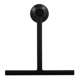 Spirella TIM sprchová stierka s prísavkou čierna / plast / 22 cm (7610583205124)