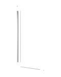 Sprchová zástena Walk-in 130 cm SAT chróm SATBWI130PR SATBWI130PR