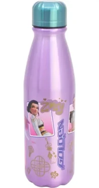 STOR Fľaša na pitie K-Pop Lovkyňa démonov / Hliníková / 600 ml / Bezpečnostný uzáver (80600)
