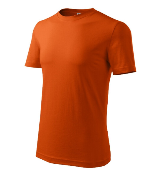 Klasické nové pánske tričko oranžové XL