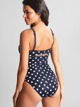 Jednodielne plavky Swimwear Anya Riva Spot Balconnet Swimsuit navy/vanilla SW1450 80FF