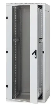 Triton rozvádzač stojanový 42U čierny / Rozvádzač / Stojanový / 800x1200 mm / perforované dvere dvojkrídlové (RMA-42-L82-BAX-N1-GDA)