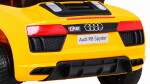 Mamido Detské elektrické autíčko Audi R8 Spyder žlté